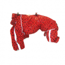 Пэт Фэшн, Дождевик "Сердечко" для девочки, красный (Pet Fashion) купить в Новосибирске